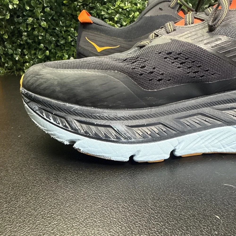 Hoka Stinson ATR 6 Trail Running Shoes Blue Graphite Summer Song Men's Size 11.5